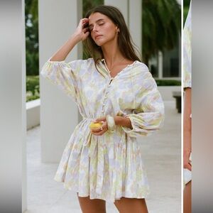 Multicolor Pastel Mini Dress - XS - SaboSkirt